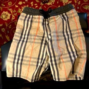 Burberry Boy’s Swim Trunk.  Size 6Y